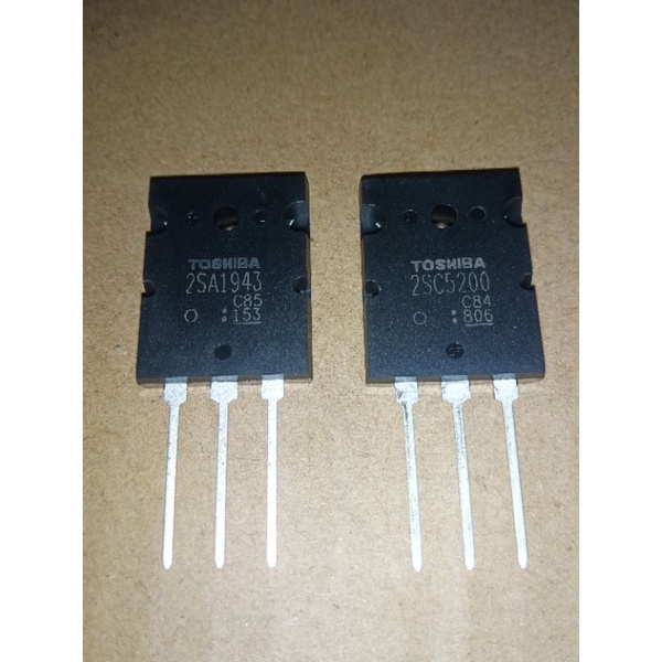 2SC5200 2SA1943 คู่ละ79บาท แท้ ทรานซิสเตอร์