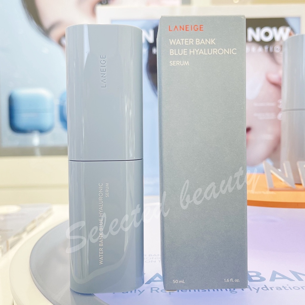 Laneige Water Bank Blue Hyaluronic Serum (ป้ายไทย) เซรัมเติมเต็มความชุ่มชื้น