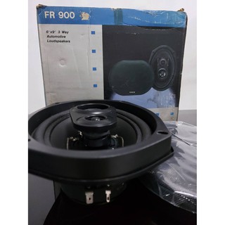 ลำโพง 6x9" Ferris FR-900 3ทาง ออโต้โมทีพ แนวเสียง SQ เนียน กังวานเสียงกลางโปร่งเสียงแหลมละเอียด ใสได้รายละเอียดนำเข้าUSA