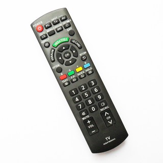 รีโมทใช้กับพานาโซนิค เวียร์ร่า ทีวี * ปุ่มบน PC ,TV , AV * รหัส N2QAYB000543 , Remote for Panasonic VIERA TV