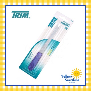 TRIM #1 USA Brand ตะไบเล็บมือ-เท้า 6.5” นิ้ว TRIM ของแท้แบรนด์อเมริกา Professional Sapphire Nail File