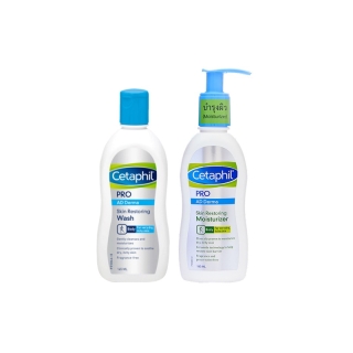 Cetaphil Pro AD Dema Skin Restoring Wash/ Cetaphil ProAD Derma Skin Restoring Moisturizer ขนาด 145 ml