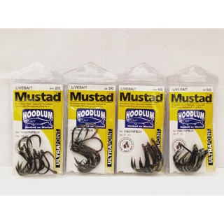 ตัวเบ็ด  Hook True ยี่ห้อ MUSTAD Hooks