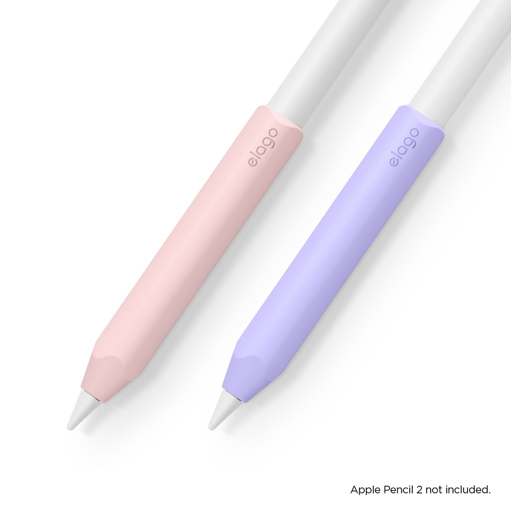 elago เคสสำหรับปากกา Grip Silicone Holder for Apple Pencil 2, Gen1, USB-C (2 Packs)  ได้ 2 สี ในกล่อง (สินค้าพร้อมส่ง)