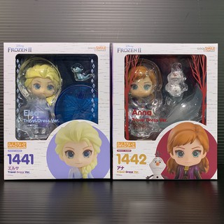 Nendoroid 1441-1442 Elsa &amp; Anna: Travel Dress Ver (Frozen)