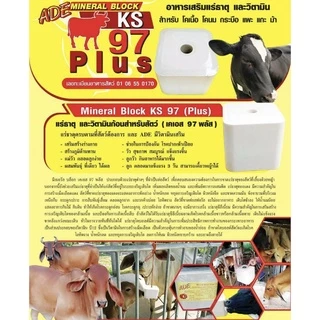 แร่ธาตุก้อน KS97 Plus ( ก้อน 2 กก 1 ลัง 8 ก้อน)