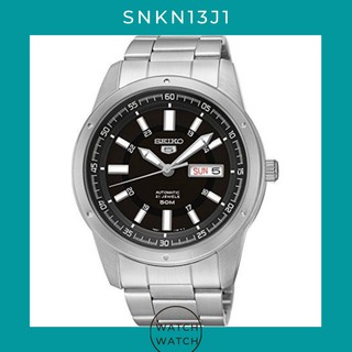 Seiko 5 Automatic Black Dial Mens Watch SNKN13J1