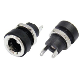 DC Power Jack Plug Female Mount Connector ดีซีปลั๊กตัวเมีย 5ตัว