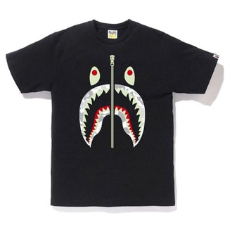 ราคาต่ำสุดเสื้อยืด Bape Shark Space Mขนาดเต็มS-3XL