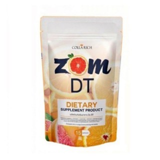 สูตรใหม่ ZOM DT สมดีที มี 15เม็ด(ราคาต่อ 1ซอง)