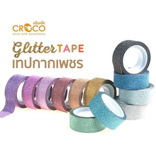 CROCO เทปกากเพชร glitter tape 18มม.x 5เมตร