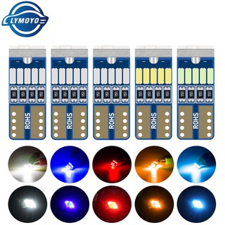 หลอดไฟ Led T10 terminal W5W Canbus T10 15 Led 4014 Smd Led 194 168 สําหรับติดป้ายทะเบียนรถยนต์ 1 ชิ้น