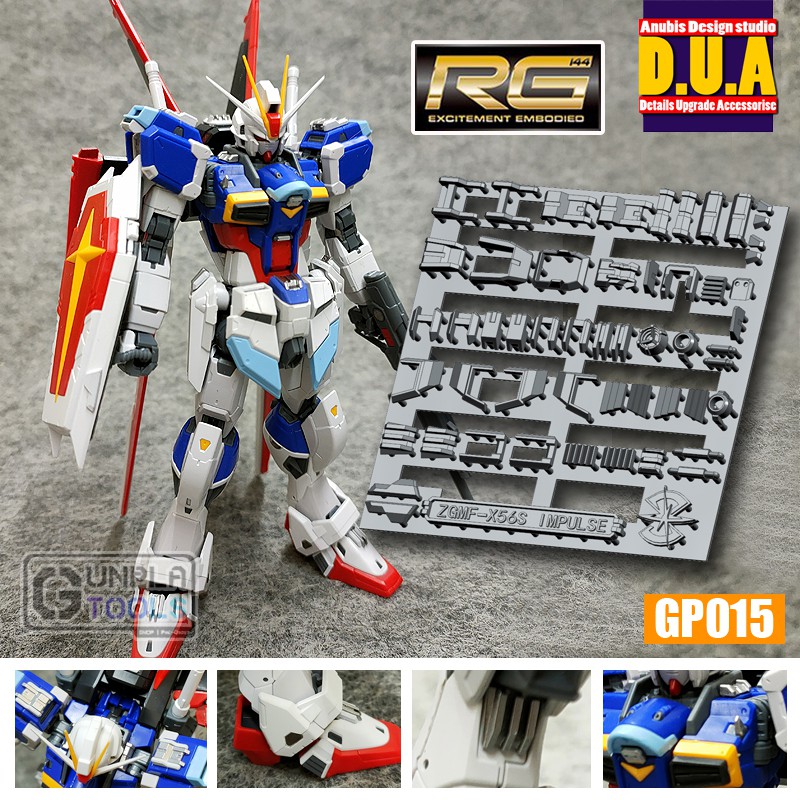 [ Anubis Studio ] พาทเสริมสำหรับเพิ่มดีเทล GP-015 สำหรับ ZGMF-X56S Impulse Gundam (RG 1/144) [Gundam