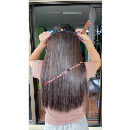 แฮร์พรีสผมแท้ปลายหนาพิเศษ ยาว 50 เซนติเมตร หนักประมาน200กรัม รับประกันตลอดอายุการใช้งาน โรงงานนวลนี
