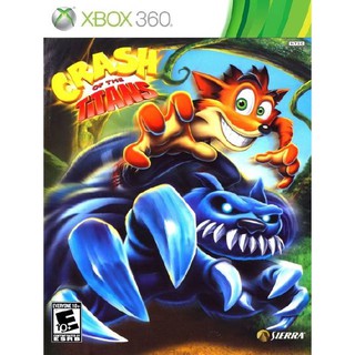 แผ่น XBOX 360 Crash of The Titans ใช้กับเครื่องที่แปลงระบบ JTAG/RGH