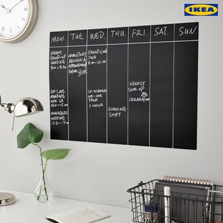 IKEA SAVSTA กระดานดำ จดโน้ต ดำ50x70 ซม.