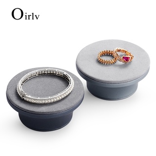 Oirlv ชั้นวางเครื่องประดับ ต่างหู กําไลข้อมือ แหวน หนัง PU PU095 SM112