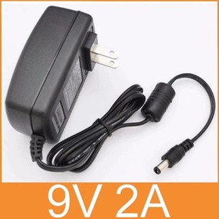 DC อะแดปเตอร์ AC 100-240V Converter Adapter DC 5.5 x 2.5MM 9V 2A 2000mA Charger