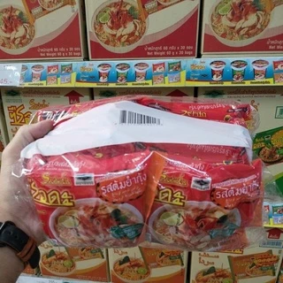 บะหมี่กึงสำเร็จรูป มาม่าซือดะ รสต้มยำกุ้ง 10 ซอง (ค่าส่งถูก)
