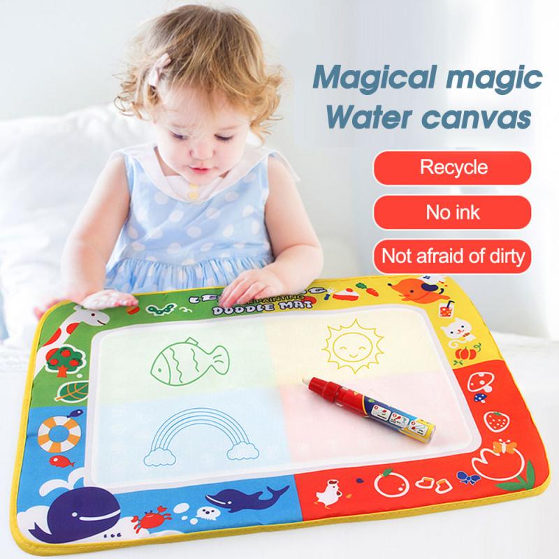 Kids Magical Water Canvas Toys Water Ainting Drawing Mat   494699cdd1a435fb636dae6936728b89