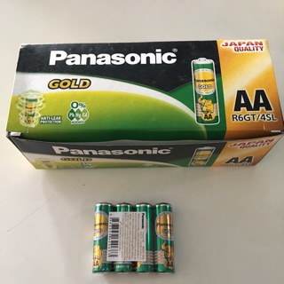 ถ่าน Panasonic Gold 1 แพ็ค 4 ก้อน AA