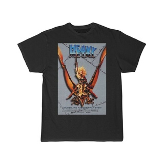 คอตต้อนคอกลมขายดี เสื้อยืดแขนสั้น พิมพ์ลายโปสเตอร์ภาพยนตร์ HEAVY METAL IOgccf14DLbmha48S-5XL