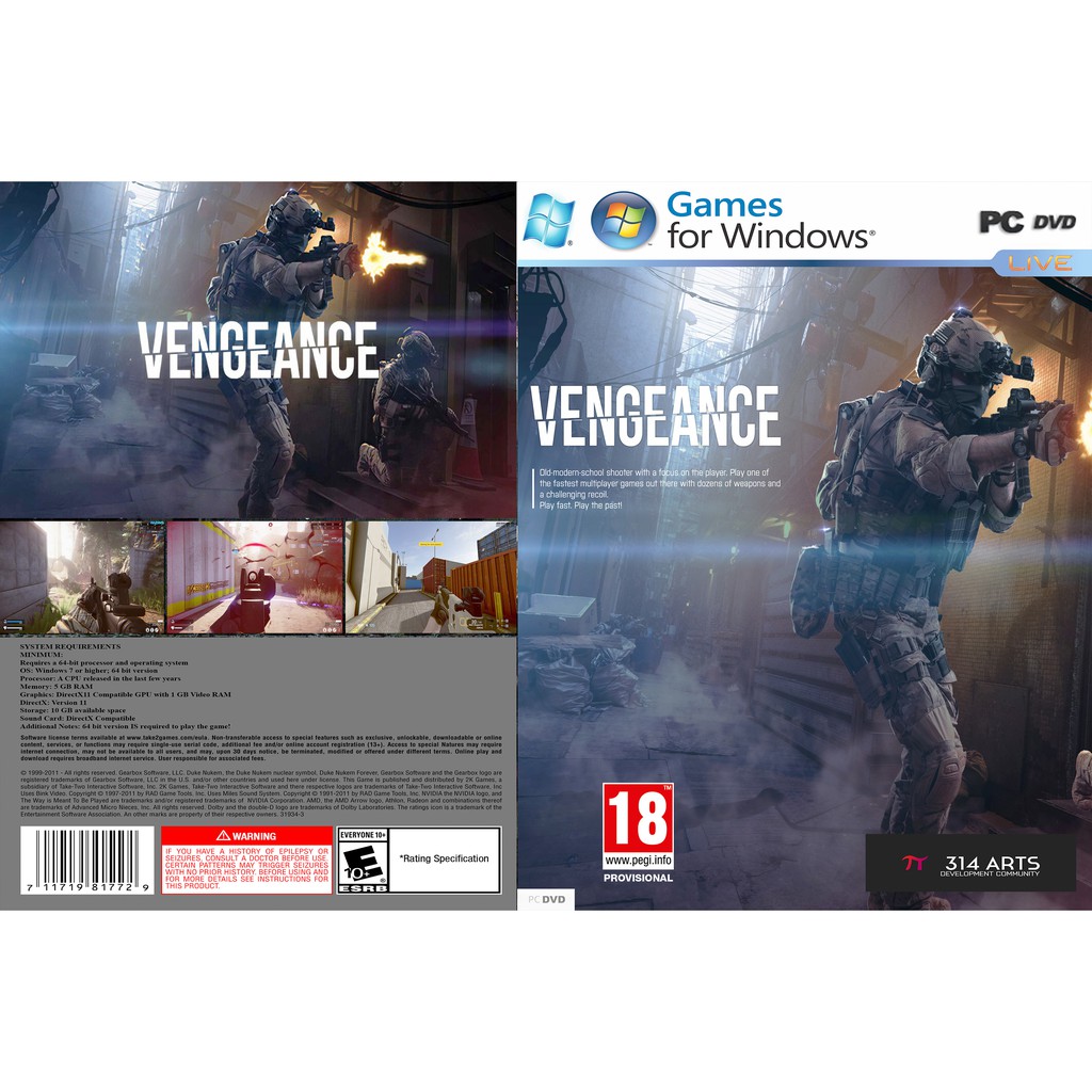 Vengeance: Supporter Edition – v2.0 + DLC PC GAME [เอาต์พุต INSTALLATION]