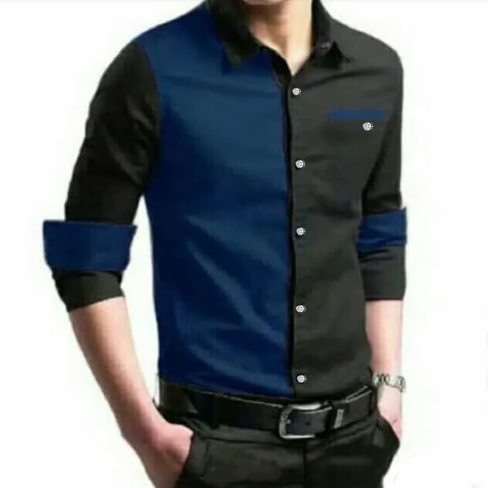 Kemeja HITS MORE WANTED BY GAN Xman James Man เสื้อเชิ้ตผู้ชายผู้ชายสํานักงานลําลองอย่างเป็นทางการ K