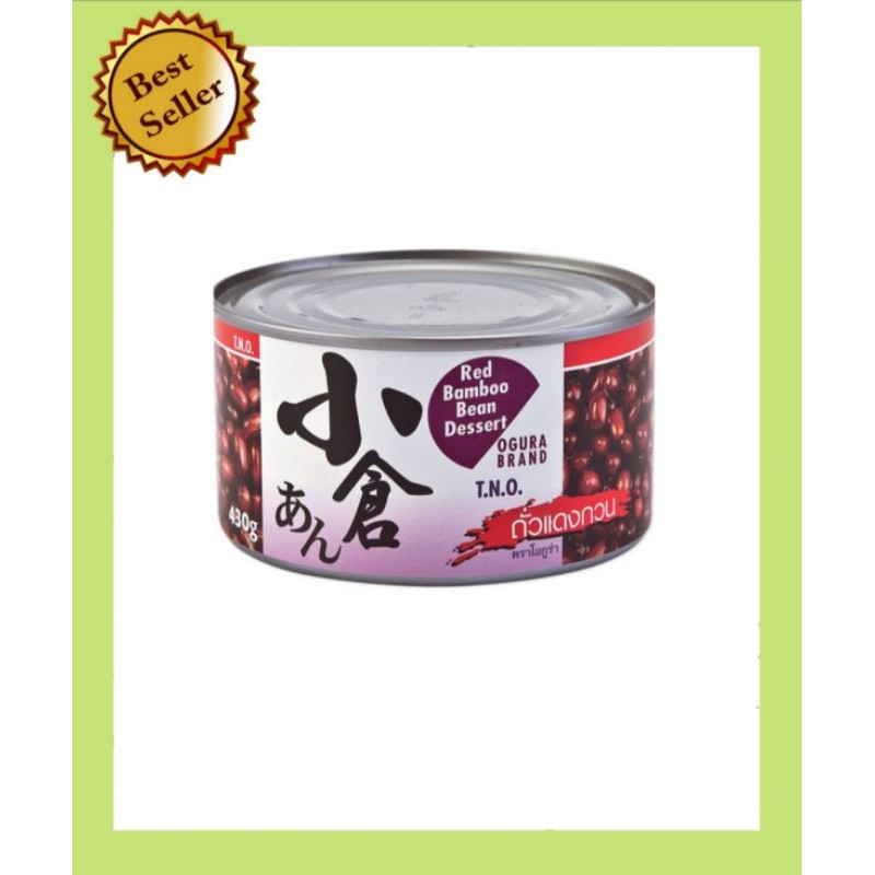 Ogura Red​ Bean​ ถั่วแดงกวน​ ตราโอกุร่า​ ขนาด​ 430​ กรัม