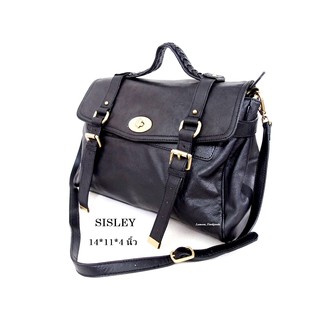 กระเป๋ามือสอง กระเป๋าหนังแท้ กระเป๋าแบรนด์แท้ กระเป๋าสะพายครอสบอดี้ SISLEY crossbody bags