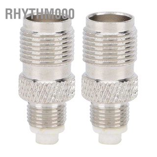 Rhythm000 2pcs TNC Female to FME RF Coaxial Adapter Converter Connector