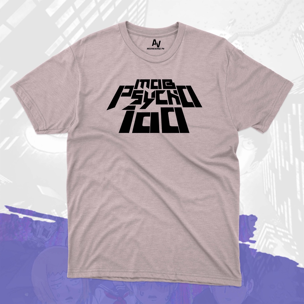 เสื้อยืด Mob Psycho 100 - Logo Typography Shirt