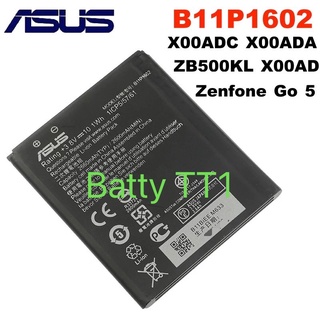 แบตเตอรี่ ASUS Zenfone Go ZB500KL X00AD X00ADC B11P1602 2600mAh ประกัน 3 เดือน