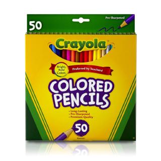 Crayola สีไม้ไร้สารพิษ 50 สี (50 Ct. Colored Pencils)