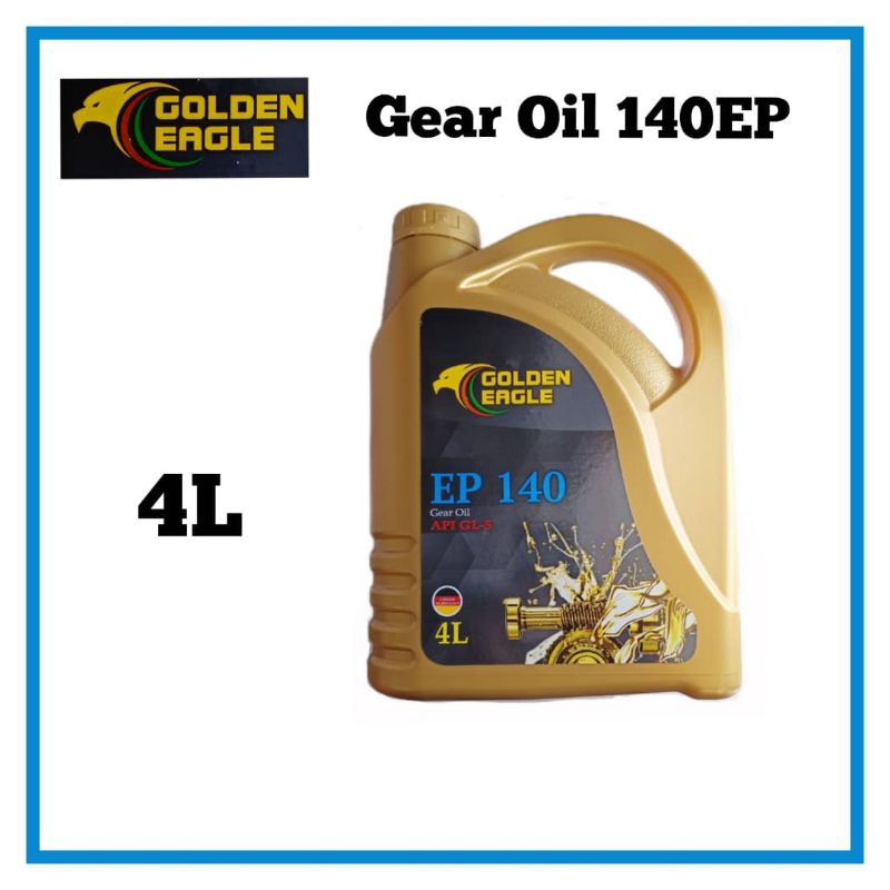 GOLDEN EAGLE น้ํามันเกียร์ 140EP GL-5 4 ลิตร IOT 140