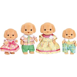 Sylvanian Families Doll Toy Poodle Family FS-29 [ของแท้ / เรือโดยตรงจากญี่ปุ่น]