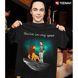 เสื้ ฟิตร่างกาย Simba The Lion King And Sheldon Cooper Youre My SpotS-5XL