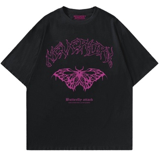 Neverdry | Oversize | Tshirt | Butterfly attack | Black