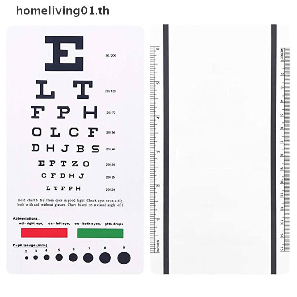 Onehome ภาพโปสเตอร์บนผ้าใบ พิมพ์ลาย Snellen Eye สําหรับตกแต่งผนังบ้าน