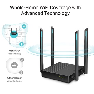 Archer C64 New AC1200 Wireless MU-MIMO WiFi Router.