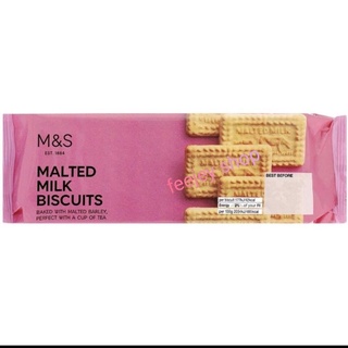 m&amp;s malted milk biscuits 200g🍪🍪.บิสกิตรสนม