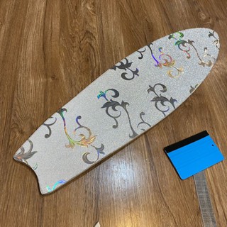 Surf Skate สติ๊กเกอร์ลายเพชรติดแผ่นเซิร์ฟเก็ตบอร์ดขนาน 40x90cm