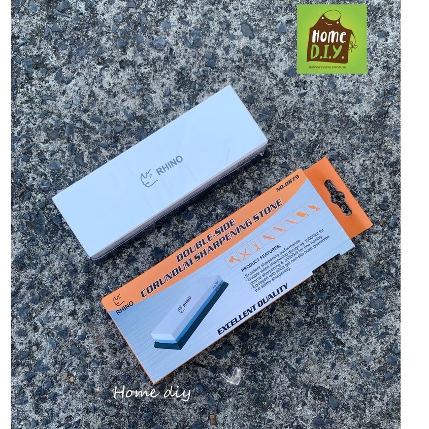 หินลับมีด RHINO BRAND No.0879 ความละเอียดสูง 1000 / 3000 Grit (ของแท้)