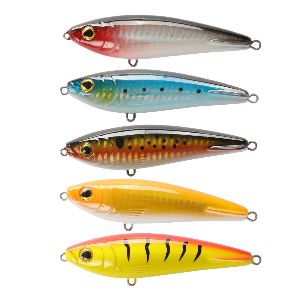 เหยื่อตกปลา 3D 95 มม. 23 กรัม พร้อมตะขอ