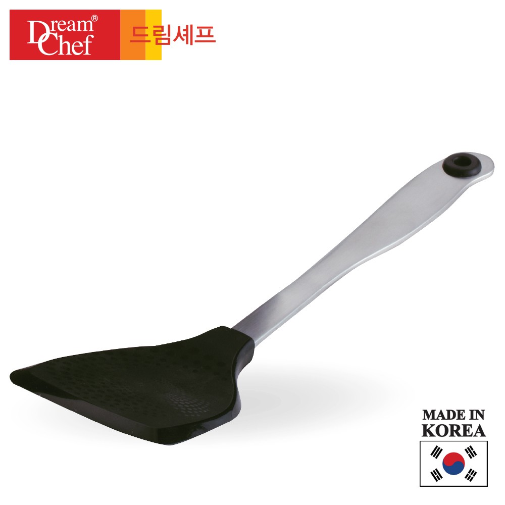 DREAM CHEF ตะหลิวซิลิโคนเกาหลี (ดำ)