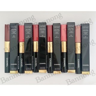 แท้100%🔥chanel le rouge duo ultra tenue #40 #124#54#57#47#49#126