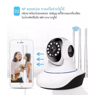 FNKvision กล้องวงจรปิดFHD 1596p Full Color Wifi IPcamera cctvกล้องรักษาความปลอดภัย ใช้งานในบ้านรีโมทโทรศัพท์มือถือ กล้อง
