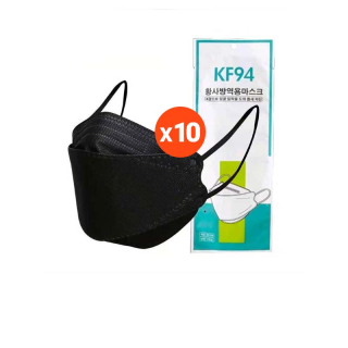 KF94[แพ็ค10ชิ้น] 3D Maskหน้ากากอนามัยเกาหลีป้องกันฝุ่น