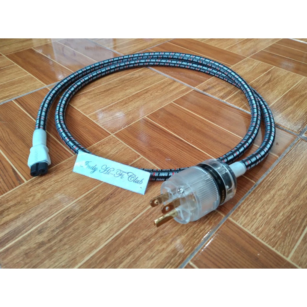 สายไฟ AC AudioQuest แบบท้าย แบบ C7 (เลข 8) คุณภาพระดับพรีเมี่ยม หัวแบบ โรเดียม,ทองแดงและชุบทอง