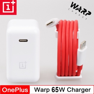 อะแดปเตอร์ชาร์จ 65W Warp สําหรับ OnePlus 9 Pro 9R 8T 6A 1M USB-C เป็น USB-C Dash/Warp สําหรับ One Plus 8 Pro Nord 7T Pro 7 6T 1+6